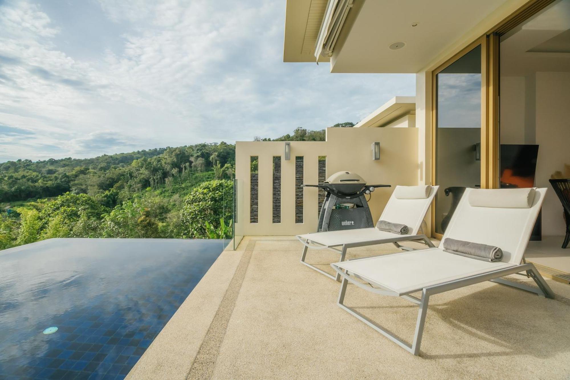 Seaview Villa Near Naithon Beach Phuket Exteriör bild